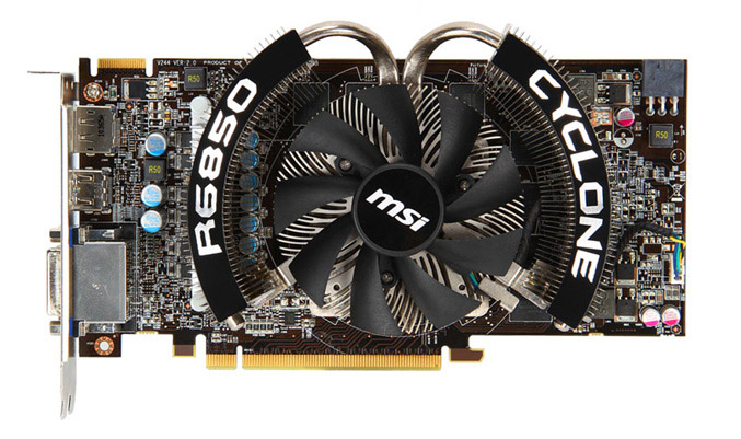 MSI R6850 Cyclone 1GD5 Power Edition