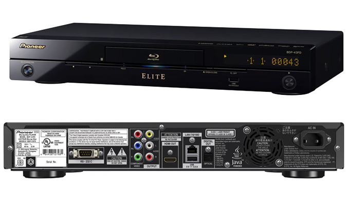 Pioneer BDP-43FD 3D Blu-ray player