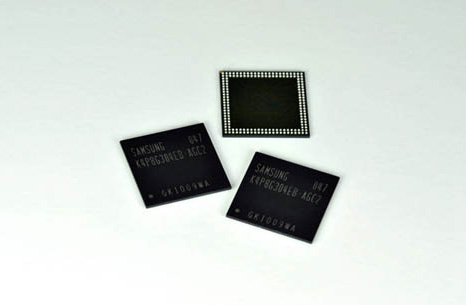 Samsung LPDDR2 DRAM 30nm chips