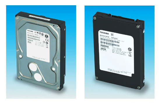 Toshiba MK2001TRKB HDD and MK4001GRZB SDD