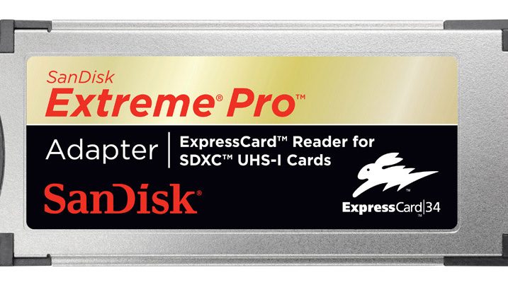 SanDisk Express Pro Card Adapter for SDHC and SDXC UHS-I cards