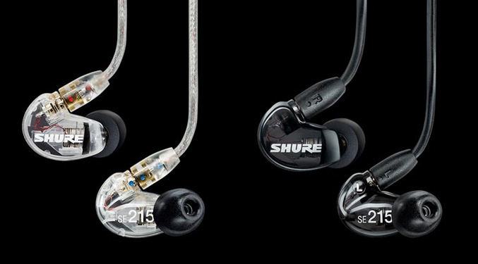 Shure SE215 sound isolating earphones