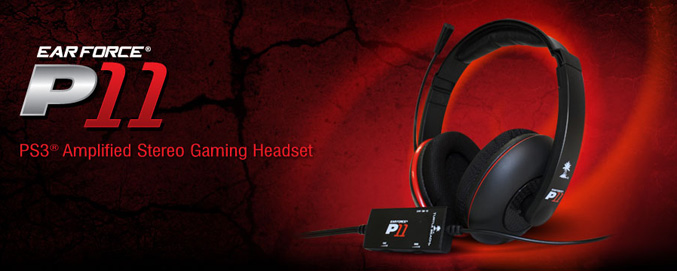 Turtle Beach Ear Force P11 Amplified Stereo Gaming Headset