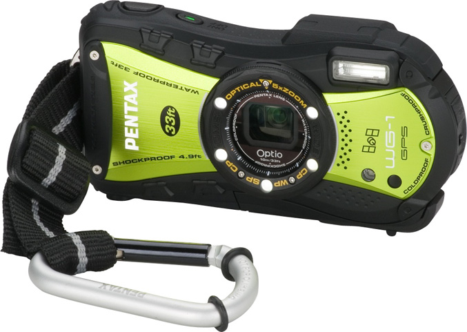 Pentax Optio WG-1 GPS camera