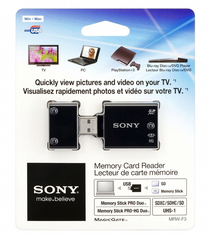 Sony MRW-F3 Memory Card Reader