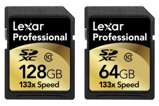 Lexar 128GB Professional 133x SDXC memory card