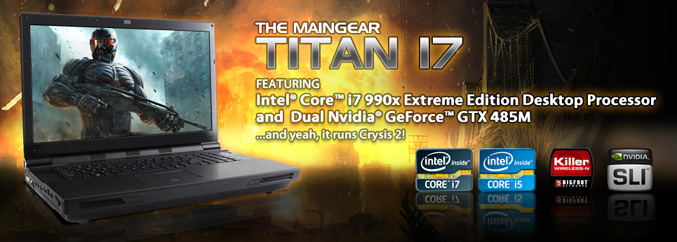 MainGear Titan 17 notebook