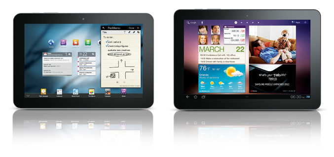 Samsung Galaxy Tab 8.9 and Galaxy Tab 10.1