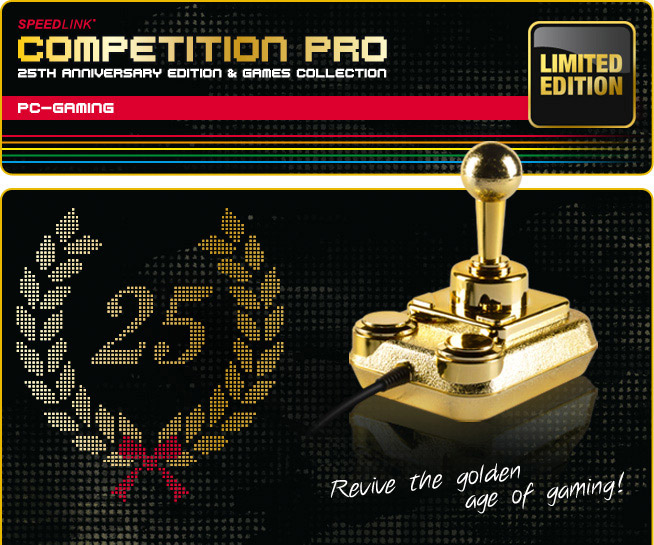 Speedlink 25th Anniversary Edition Competion Pro joystick