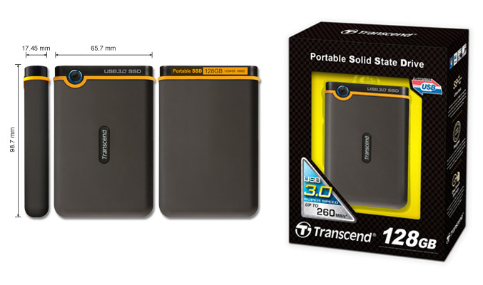 Transcend SSD18C3 USB 3.0 SSD