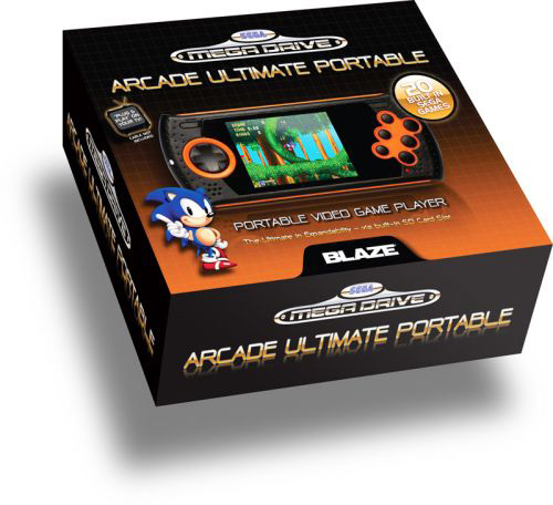 BLAZE Sega Megadrive Ultimate portable gaming console