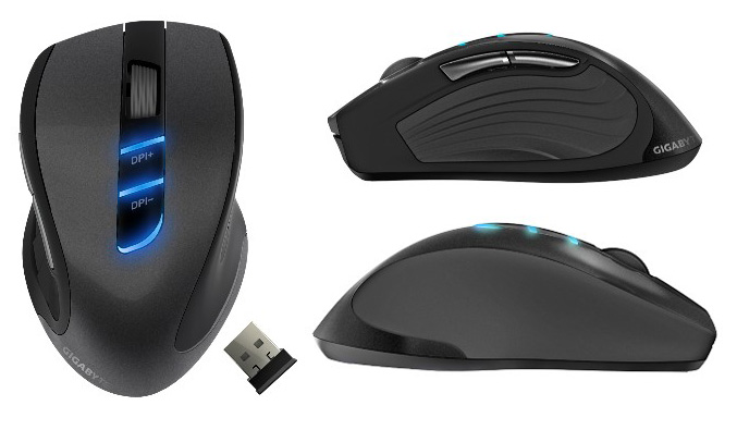 Gigabyte ECO600 Wireless laser mouse