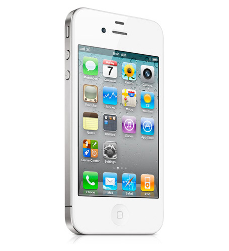 white iPhone 4