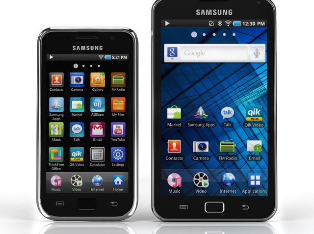 Samsung Galaxy S WiFi 4.0 and 5.0 smart players