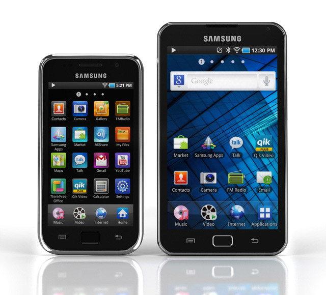 Samsung Galaxy S WiFi 4.0 and 5.0 smart players