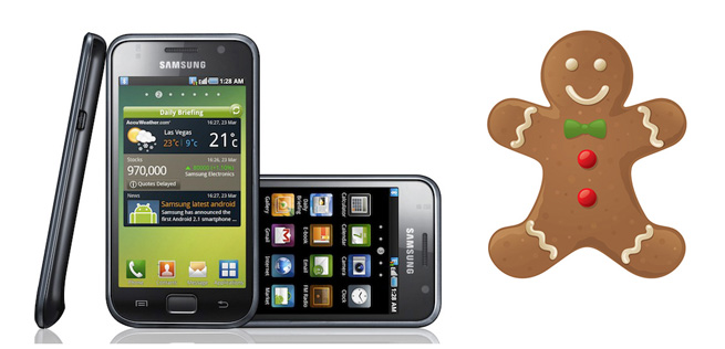 Samsung Gingerbread update