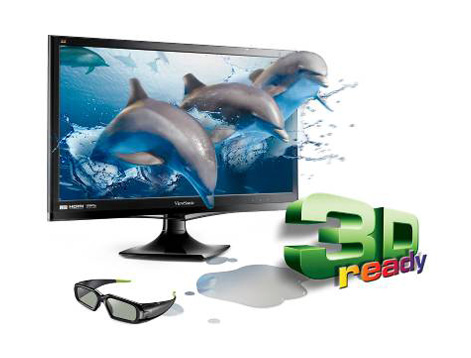 ViewSonic V3D245wm-LED 3D Monitor