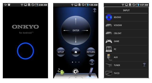 Onkyo Remote app for Android