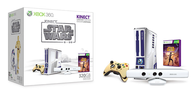 Xbox360 Limited Kinect Star Wars Bundle