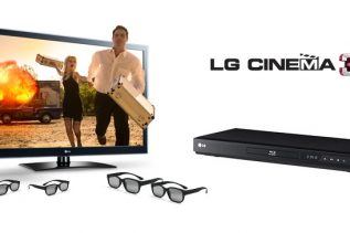 LG LW5300 Cinema 3D HDTV package