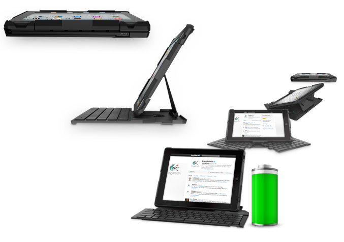 Logitech Fold-Up Keyboard for iPad 2