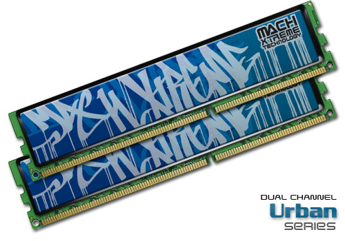 Mach Xtreme Urban Series Dual-Channel DDR3 memory kits