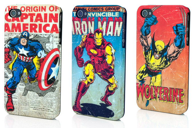 Marvel iPhone4 clip cases