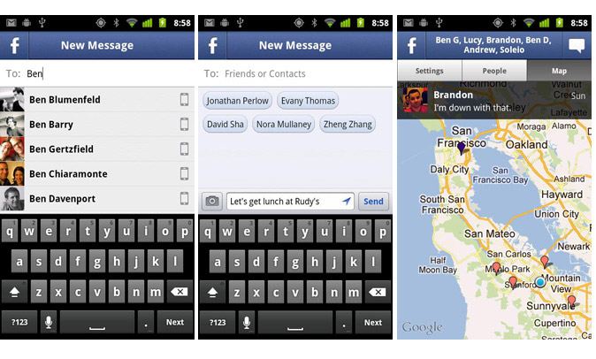 Facebook Messenger app