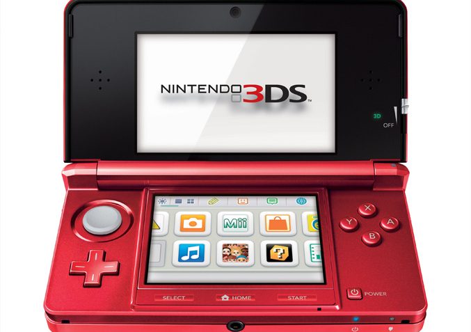 Nintendo 3Ds Flame Red