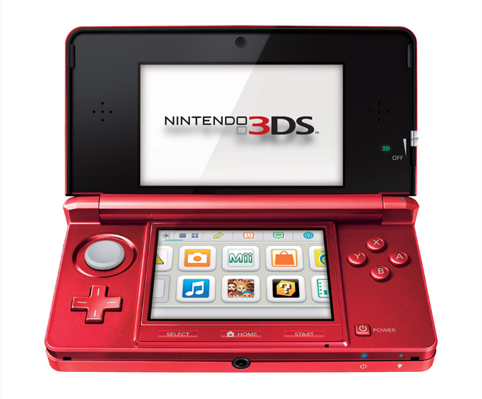 Nintendo 3Ds Flame Red