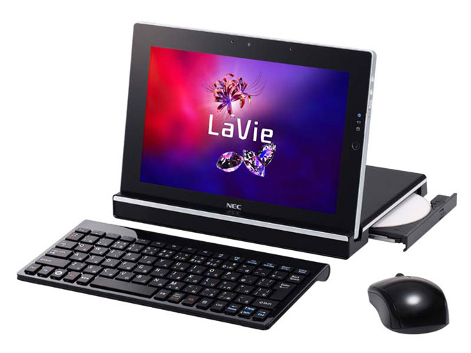 NEC LaVie Touch Windows 7 based tablet