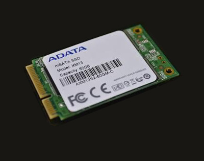 AData M13 mSATA solid state drive