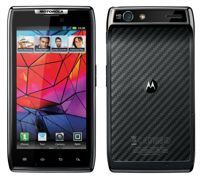 Motorola RAZR smartphone