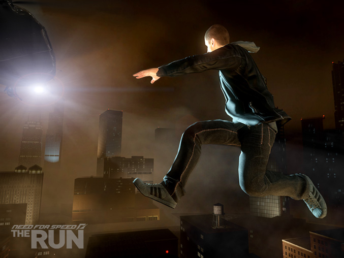 EA and Adidas with co branded Need for Speed The Run shoes and apparel