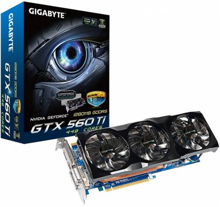 Gigabyte GeForce GTX 560 Ti 448 Cores