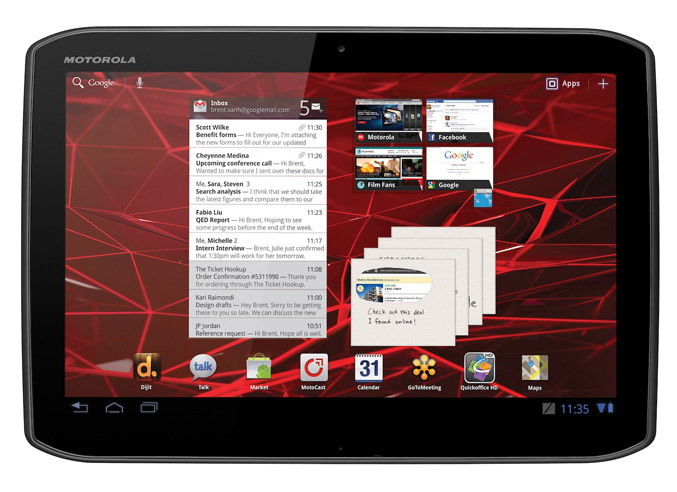 Motorola XOOM2 tablet