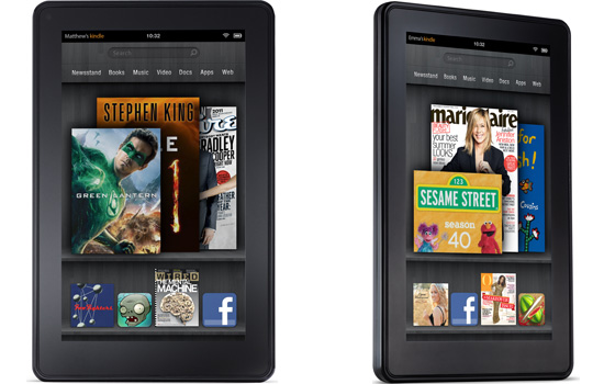 Kindle Fire tablet