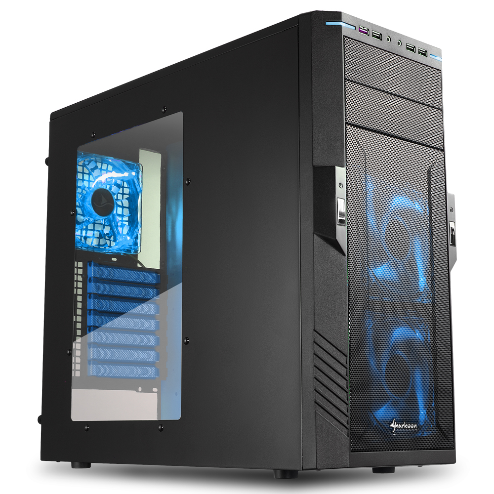 Sharkoon reveals computer case for long graphics cards Sharkoon reveals computer case for long graphics cards