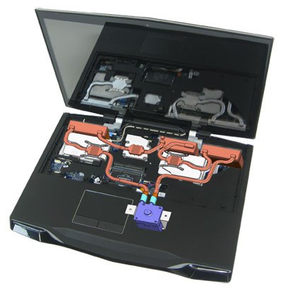 Asetek laptop liquid cooling