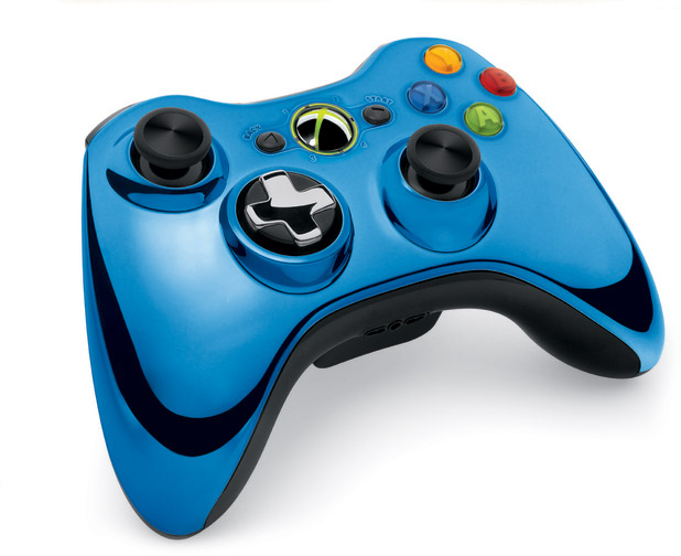 Chrome Xbox 360 controller