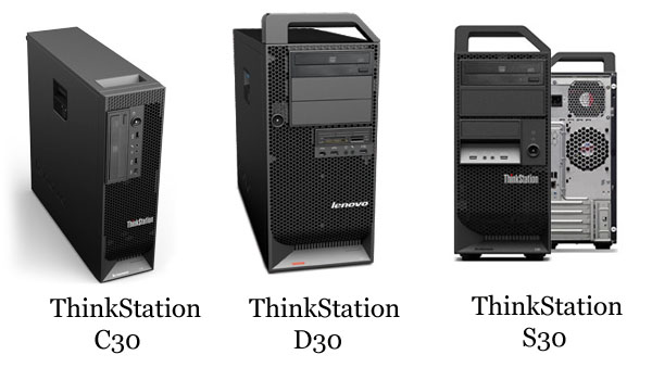 Lenovo unveils ThinkStation S30, C30 and D30 workstations