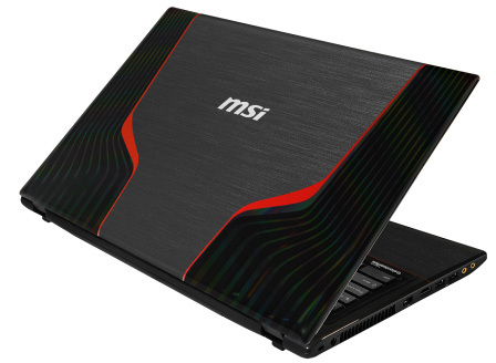 MSI GE60 laptop
