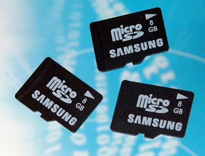 Samsung microSD card