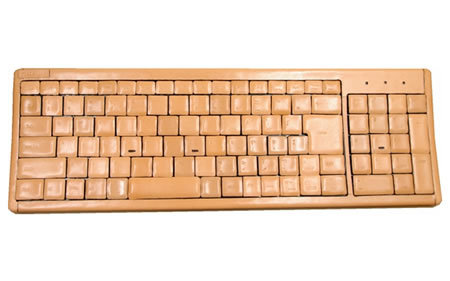 Atelier Wazakura leather keyboard