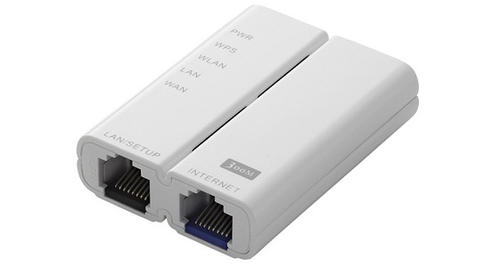 Logitec LAN-W300N RS router