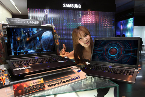 Samsung Series 7 gaming laptops