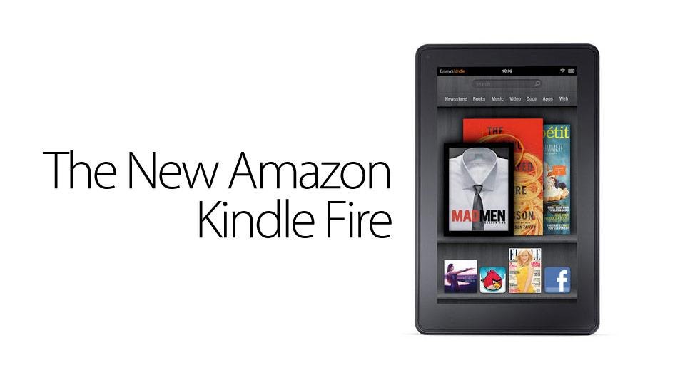 Amazon Kindle Fire tablet