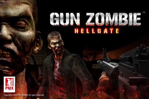 Gun Zombie Hell Gate Logo
