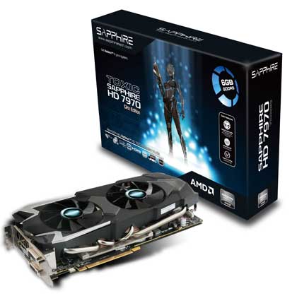 Sapphire Toxic Radeon HD 7970 6 GB VRAM