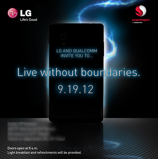 LG launch event